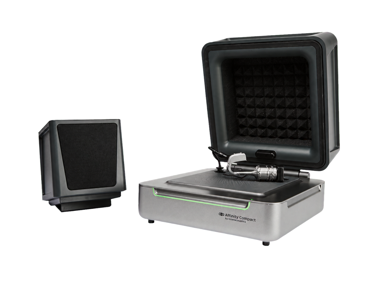 Hearing-aid test-box and analysis equipment
