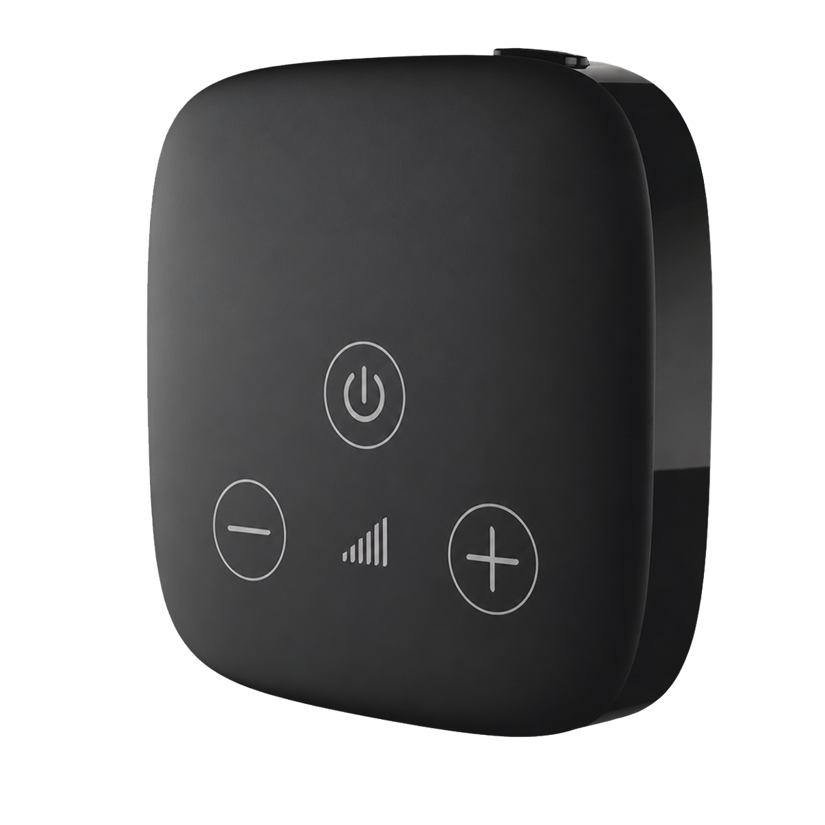 A wireless television streamer accessory for compatible hearing aids