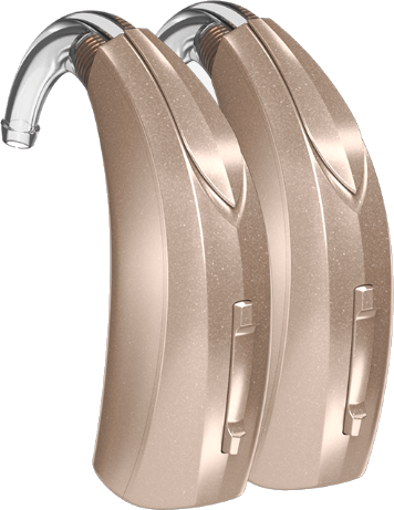 Starkey G Series AI behind-the-ear hearing aids