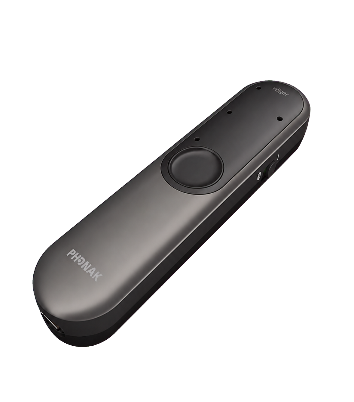 A Phonak Roger remote microphone accessory