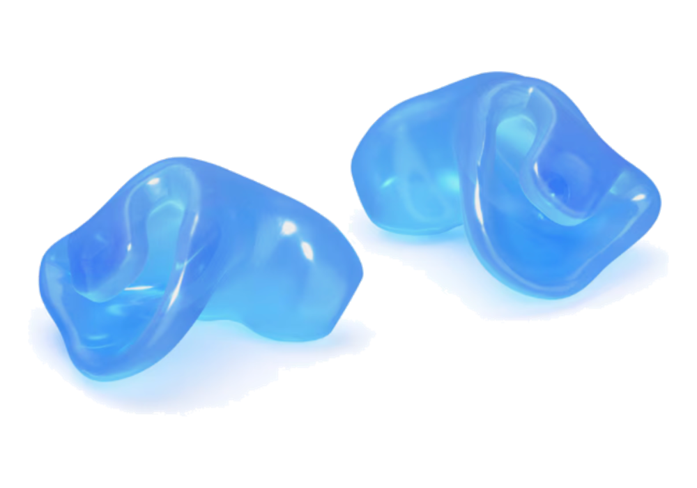 Phonak Serenity Choice soft blue custom sleep earplugs