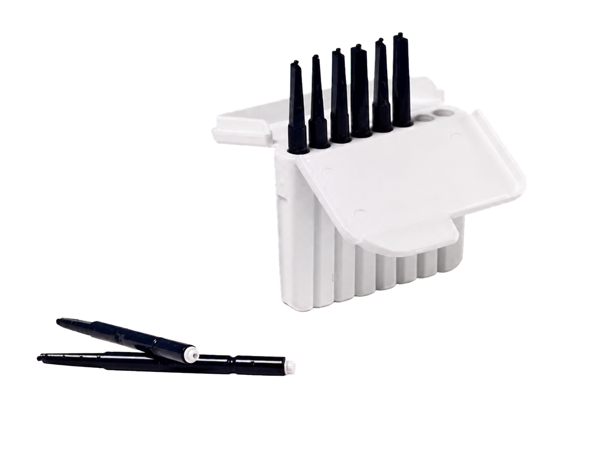 Wax-filter applicators for hearing-aid receiver filters